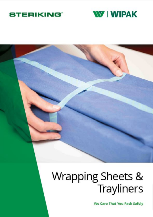 Image for Steriking® SMX ProWrap: Wrapping Sheets & Trayliners brochure in English