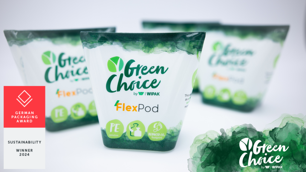 Wipak Wins German Packaging Award For Sustainable Flexpod™ Solution 