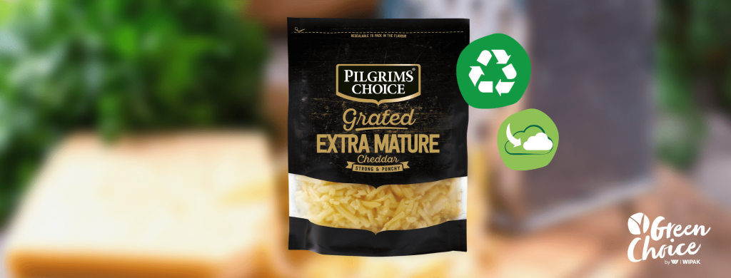 New Pilgrims Choice Pack is the Green Choice for Grated Cheese