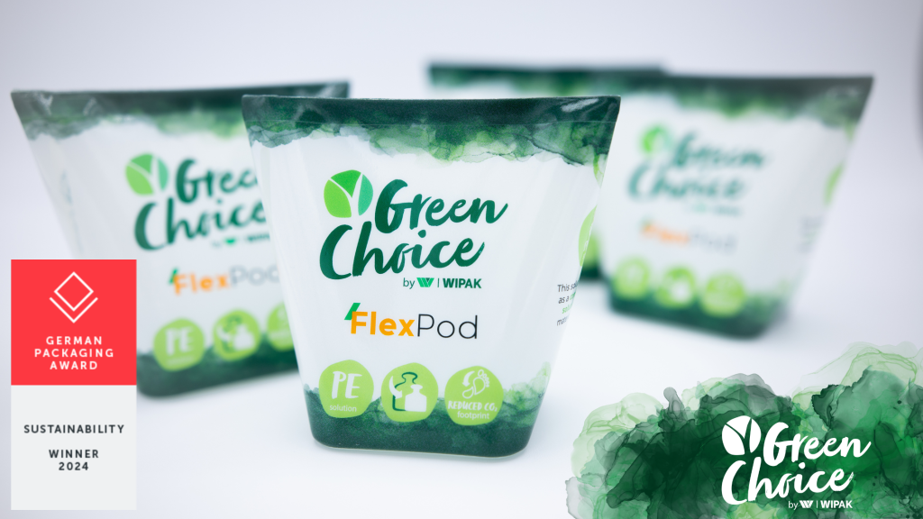 Wipak Wins German Packaging Award for Sustainable FlexPod™ Solution