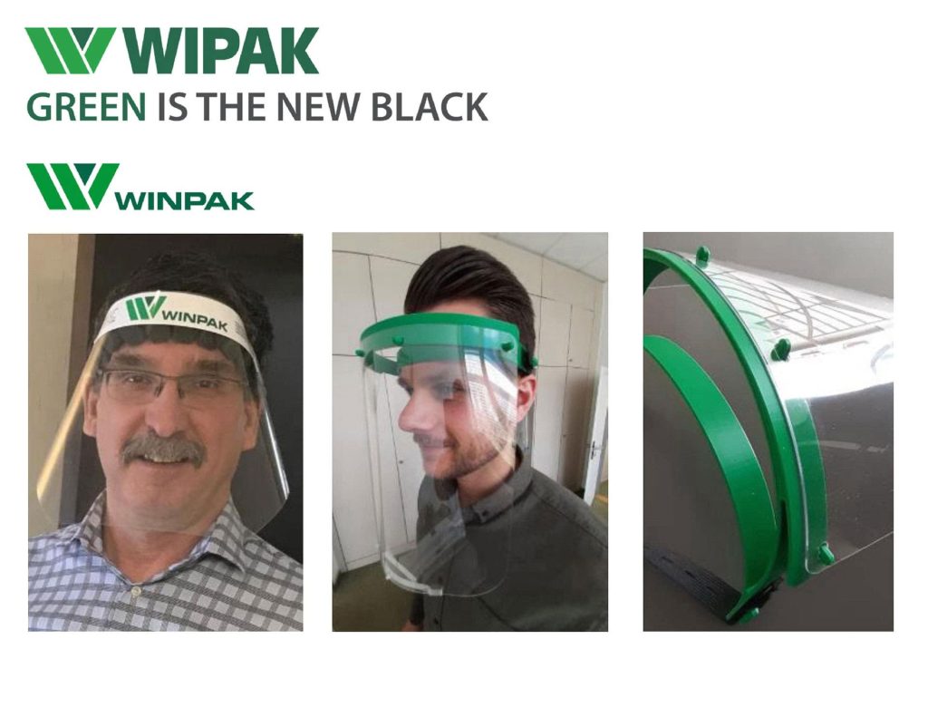 Wipak and Winpak help provide material for disposable visors