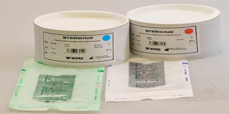 Edit News Easy-to-use tests for the seal integrity of Sterilisation Packaging – Steriking Smart Dye Tests _ Wipak