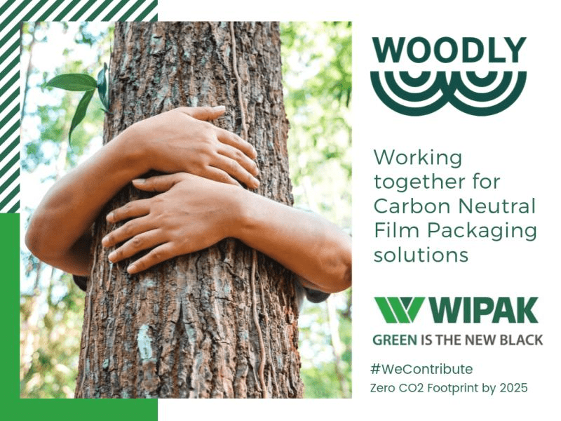 Wipak and Woodly Announce Partnership for Carbon Neutral Film Packaging solutions!