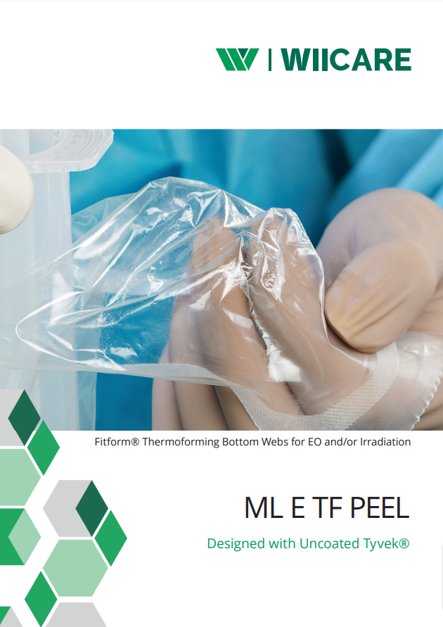 Wiicare ML E TF Peel: Tyvek®-Enabled Medical Device Thermoforming Material