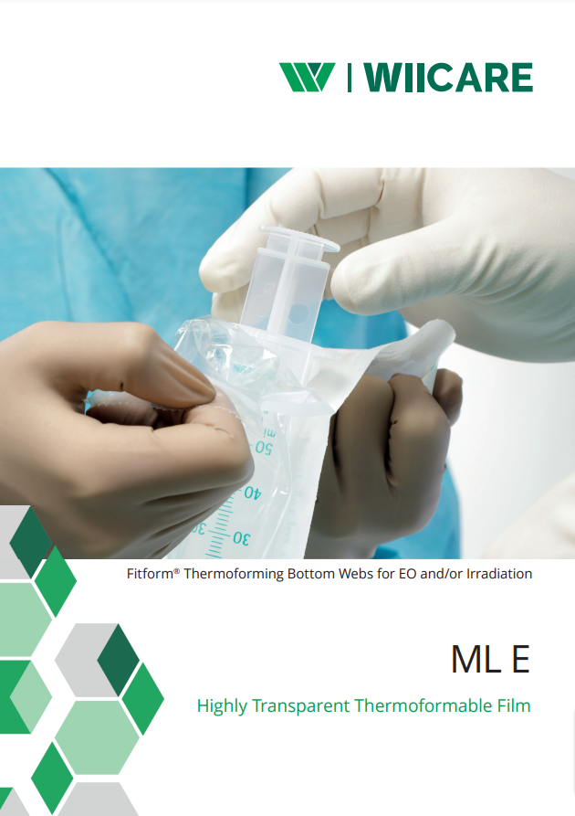 Wiicare ML E: Highly Transparent Thermoformable Film