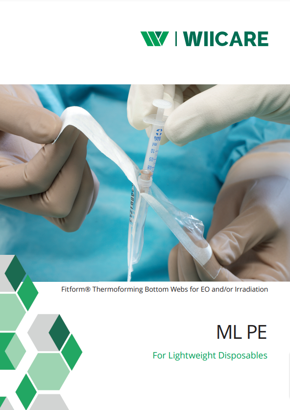 Wiicare ML PE: High-Performance Sterilizable Bottom Web
