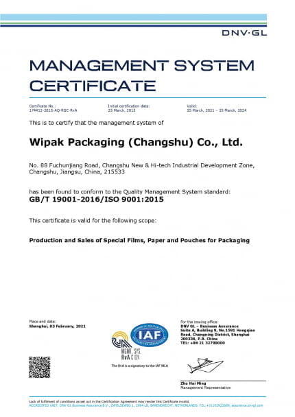 ISO 9001 – Changshu | English